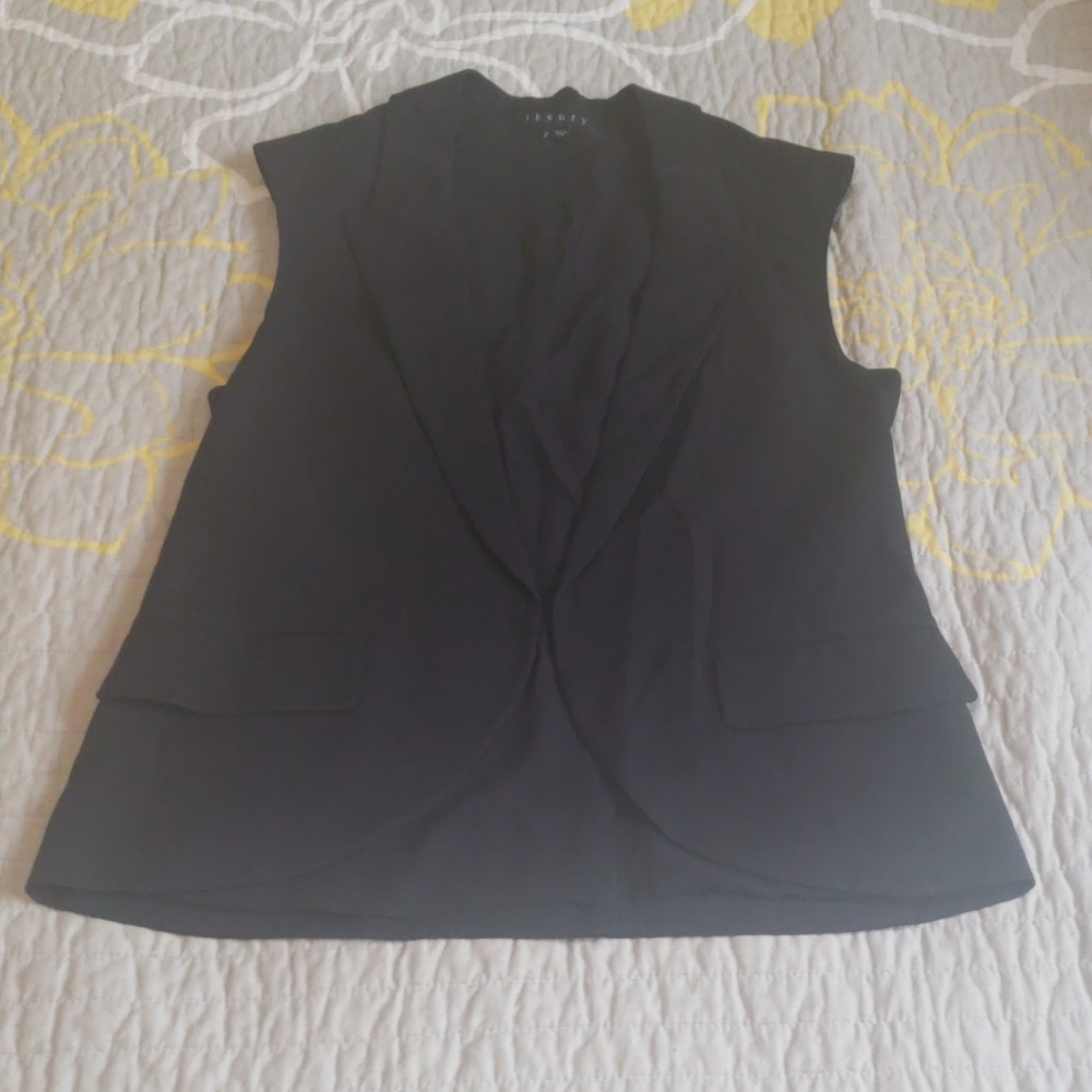 Theory Open Front Vest